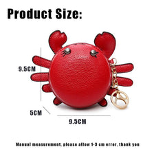 YoReAi New Fashion Woman Small Crab Coin Purse Girl Pendant Lipstick Bag Casual