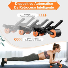 Adjustable Abs Training Roller Multifunctional Home Plank Support Abdominal Fitness