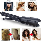 Wide Plate Ionic Flat Iron Hair Straightener Adjustable Temperature 4 Gear Professional