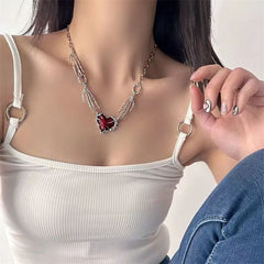 Personalized Street Style Trendy Heart Pendant Necklace