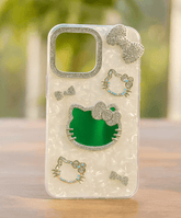 Luxury Bling Kitty Crystal iPhone Case