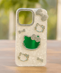 Luxury Bling Kitty Crystal iPhone Case