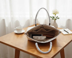 Royal Monogram Tote Handbag