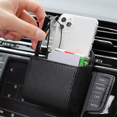 Car storage hanging bag car air outlet storage bag car air conditioning