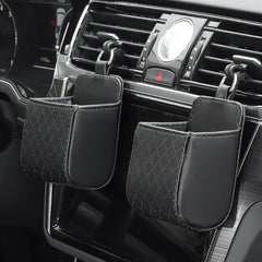 Car storage hanging bag car air outlet storage bag car air conditioning