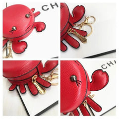 YoReAi New Fashion Woman Small Crab Coin Purse Girl Pendant Lipstick Bag Casual