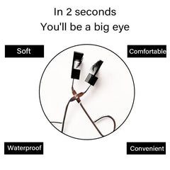 Portable Magnetic Eyelash Curler Clip Stainless Steel Magnetic Lashe Details
