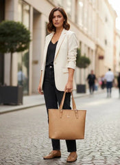 BC Monogram Structured Tote Handbag