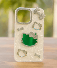 Luxury Bling Kitty Crystal iPhone Case